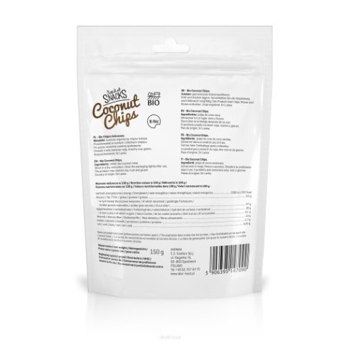 Bio Chipsy Kokosowe 150 g Bio Chipsy Kokosowe 150 g