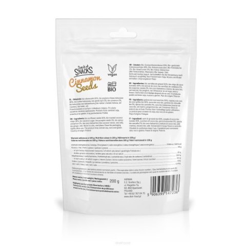 Bio Cinnamon Seeds Mix 200 g Bio Cinnamon Seeds Mix 200 g
