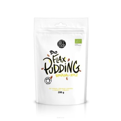 Bio Flax Pudding Apple And Banana 200 g