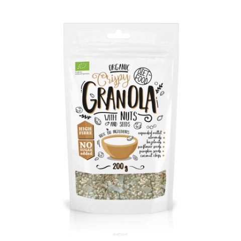 Bio Granola z Orzechami 200 g Bio Granola z Orzechami 200 g
