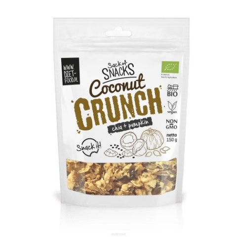 Bio Coconut Crunch Chia And Pumpkin Seeds 150 g Bio Coconut Crunch Chia And Pumpkin Seeds 150 g