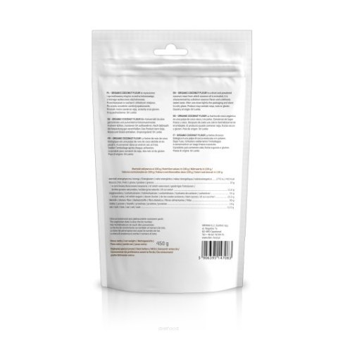 Bio Mąka Kokosowa 450 g Bio Mąka Kokosowa 450 g