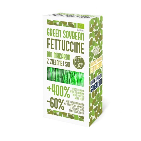 Bio Makaron Sojowy Zielony Fettuccine 200 g Bio Makaron Sojowy Zielony Fettuccine 200 g