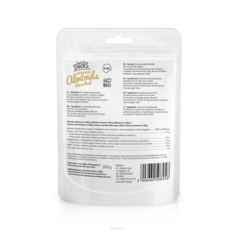 Bio Migdały Blanszowane 100 g Bio Migdały Blanszowane 100 g