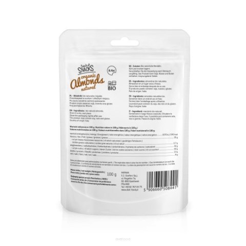 Bio Migdały Naturalne 100 g Bio Migdały Naturalne 100 g