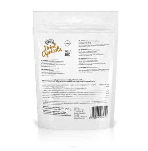 Bio Apricots Dried 250 g Bio Apricots Dried 250 g