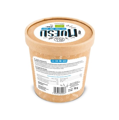 Bio Musli z Chia kubek 70 g Bio Musli z Chia kubek 70 g