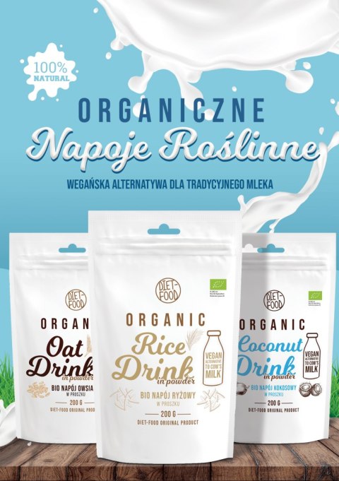 Bio Napój Ryżowy w Proszku 200 g Bio Napój Ryżowy w Proszku 200 g