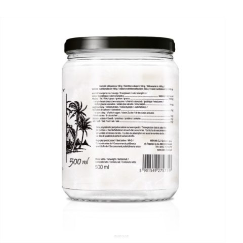 Bio Olej Kokosowy Extra Virgin 500 ml Bio Olej Kokosowy Extra Virgin 500 ml