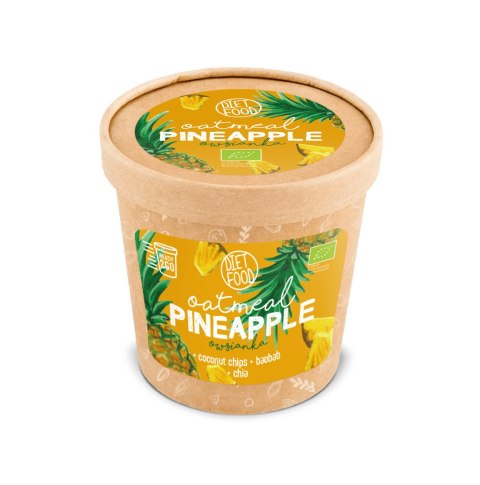Bio Oatmeal Pineapple 70 g Bio Oatmeal Pineapple 70 g