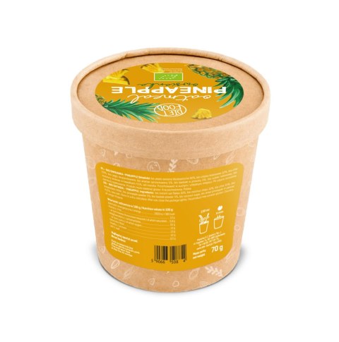 Bio Oatmeal Pineapple 70 g Bio Oatmeal Pineapple 70 g