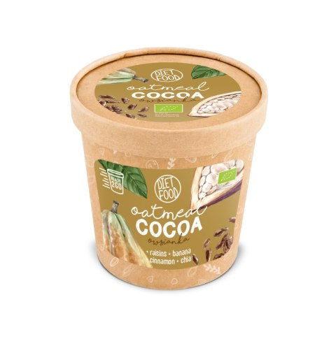 Bio Owsianka Kakao kubek 70 g Bio Owsianka Kakao kubek 70 g