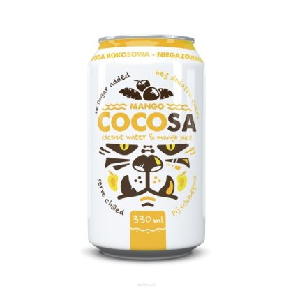Cocosa Woda Kokosowa Niegazowana z sokiem z Mango NFC 330 ml