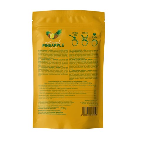 Bio Owsianka Ananasowa z Prebiotykiem 200 g Bio Owsianka Ananasowa z Prebiotykiem 200 g