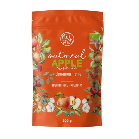 Bio Oatmeal Apple with Prebiotic 200 g Bio Oatmeal Apple with Prebiotic 200 g