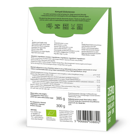 Bio Shirataki Konjac Pasta Noodles 385 g Bio Shirataki Konjac Pasta Noodles 385 g