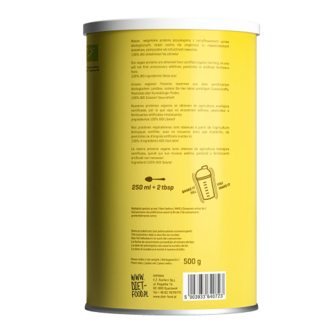 Bio Vege Protein Mix - białko kokos i banan 500 g Bio Vege Protein Mix - białko kokos i banan 500 g