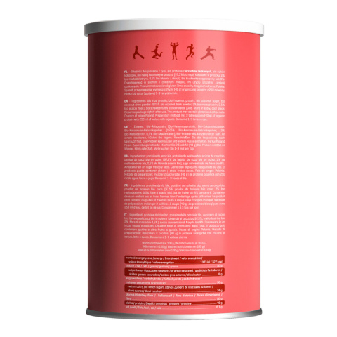 Bio Vege Protein Mix - białko truskawka 500 g Bio Vege Protein Mix - białko truskawka 500 g
