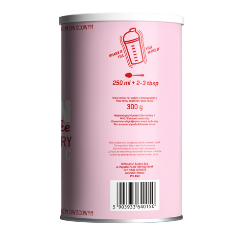 Kolagen Shake Truskawka 300 g Kolagen Shake Truskawka 300 g