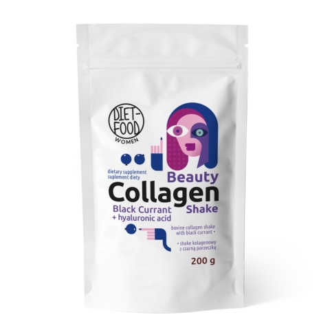 Beauty Collagen Shake with blackcurrant 200 g Beauty Collagen Shake with blackcurrant 200 g