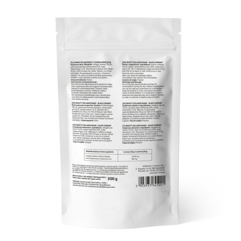 Beauty Collagen Shake with blackcurrant 200 g Beauty Collagen Shake with blackcurrant 200 g