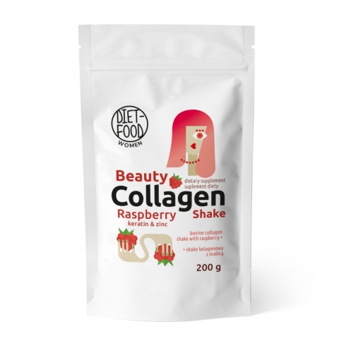 Beauty Collagen Shake with raspberry 200 g Beauty Collagen Shake with raspberry 200 g