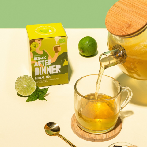 Bio After Dinner Herbal Tea - herbata ziołowa z miętą pieprzową 20 torebek - 30 g Bio After Dinner Herbal Tea - herbata ziołowa z miętą pieprzową 20 torebek - 30 g
