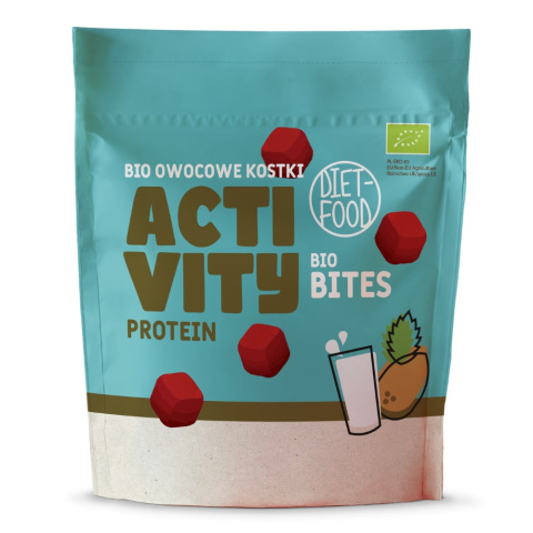 Bio Bites ACTIVITY fruit cubes - with protein 120 g Bio Bites ACTIVITY fruit cubes - with protein 120 g