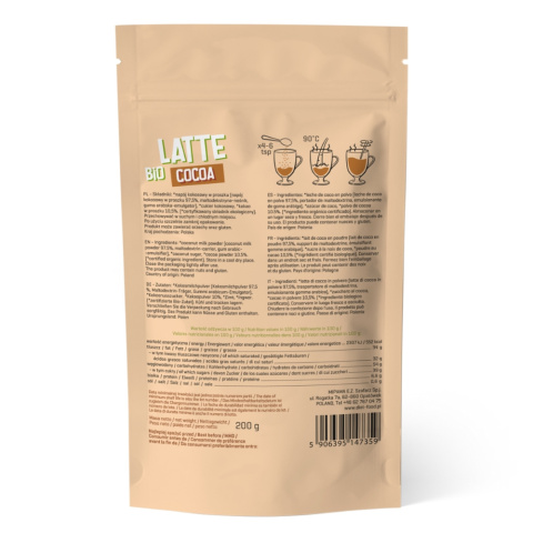 Bio Latte Kakao 200 g Bio Latte Kakao 200 g