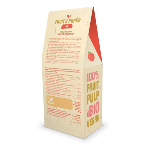 Bio Paper Apple Rhubarb 25 g Bio Paper Apple Rhubarb 25 g