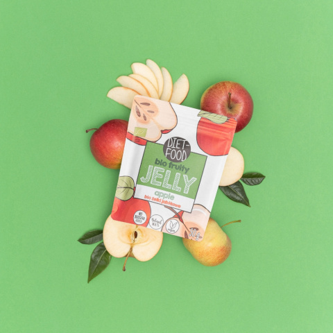 Bio Żelki Owocowe - Jabłko 50 g Bio Żelki Owocowe - Jabłko 50 g