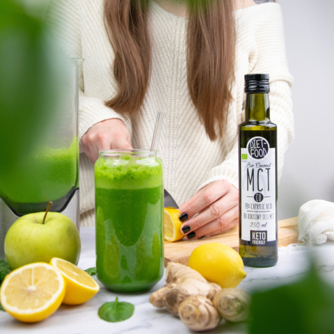 Bio coconut oil MCT C8 250 ml Bio coconut oil MCT C8 250 ml