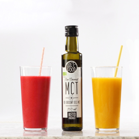 Bio olej kokosowy MCT C8+C10 250 ml Bio olej kokosowy MCT C8+C10 250 ml