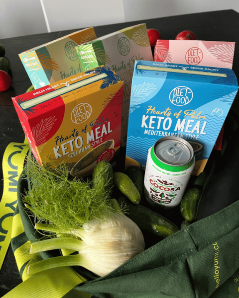 Keto Posiłek z Serc Palmy - danie śródziemnomorskie 255 g Keto Posiłek z Serc Palmy - danie śródziemnomorskie 255 g
