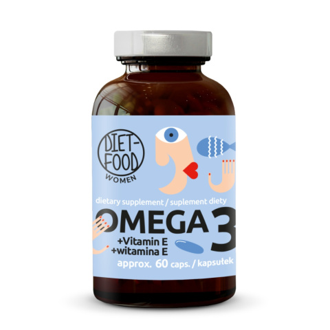 Omega 3 + witamina E 60,3 g - ok. 60 kaps. Omega 3 + witamina E 60,3 g - ok. 60 kaps.