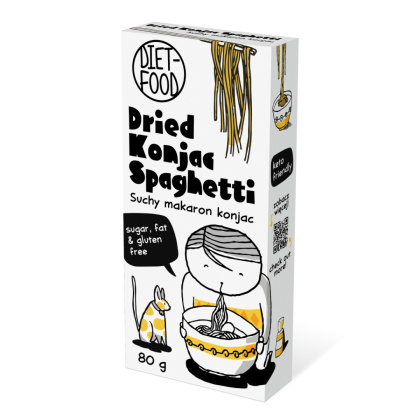 Suchy Makaron Shirataki Konjac Spaghetti 80 g