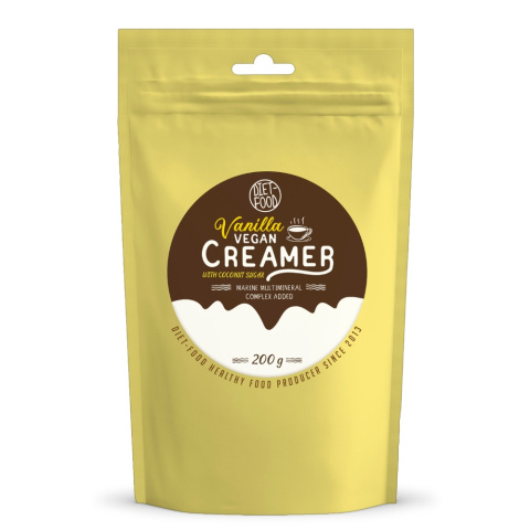 Wegańska Śmietanka do Kawy - Wanilia 200 g Wegańska Śmietanka do Kawy - Wanilia 200 g