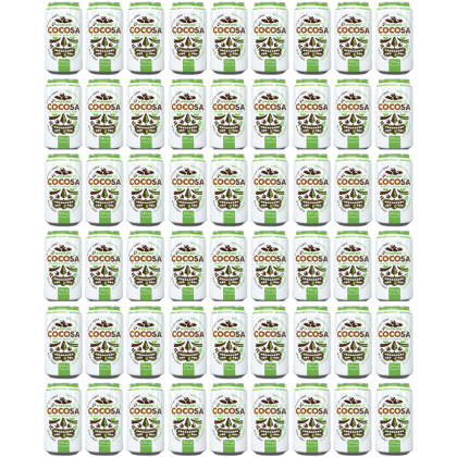 48 x Cocosa Woda Kokosowa Gazowana 330 ml