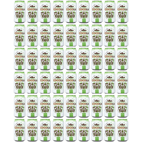 48 x Cocosa Woda Kokosowa Gazowana 330 ml 48 x Cocosa Woda Kokosowa Gazowana 330 ml
