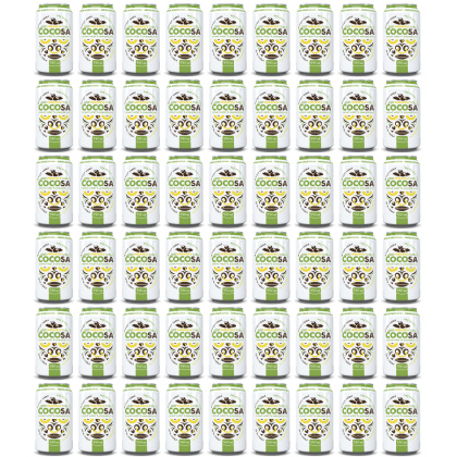 48 x Cocosa Woda Kokosowa Niegazowana z sokiem z Ananasa NFC 330 ml