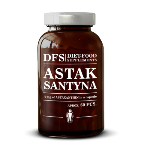 Astaksantyna 4 mg 36 g - ok. 60 kaps. Astaksantyna 4 mg 36 g - ok. 60 kaps.