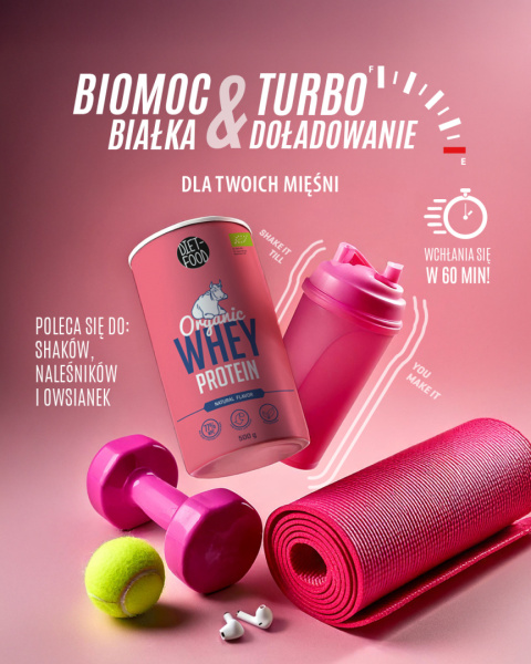 Bio Białko Serwatkowe Whey protein 500 g Bio Białko Serwatkowe Whey protein 500 g