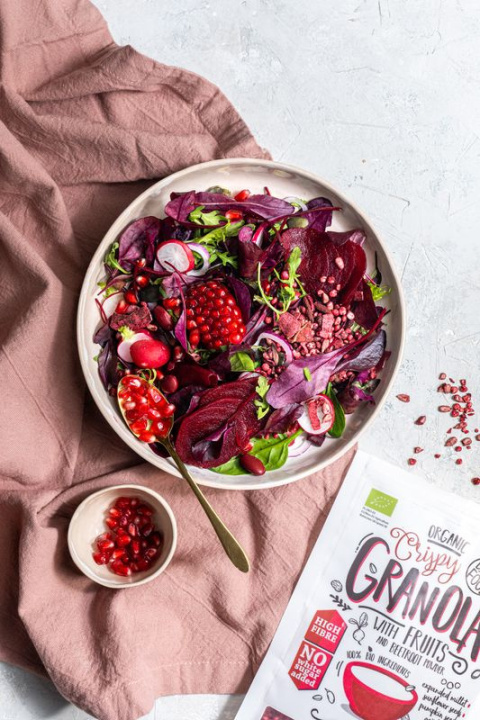 Bio Granola Owocowa z Burakiem 200 g Bio Granola Owocowa z Burakiem 200 g
