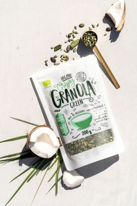 Bio Granola Zielona 200 g Bio Granola Zielona 200 g