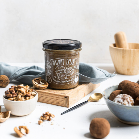 Bio Krem z Orzechów Włoskich 300 g Bio Krem z Orzechów Włoskich 300 g