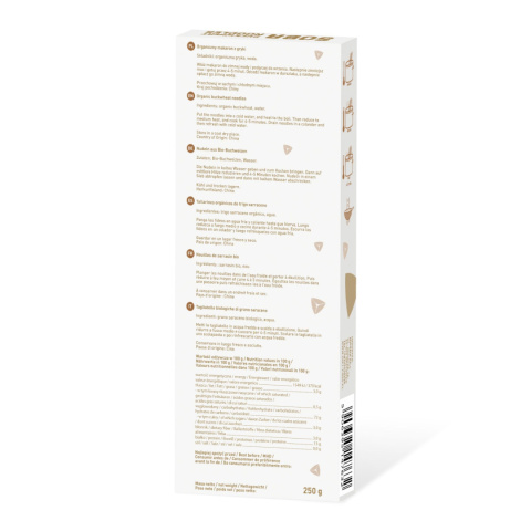 Bio Buckwheat Pasta Soba 250 g Bio Buckwheat Pasta Soba 250 g