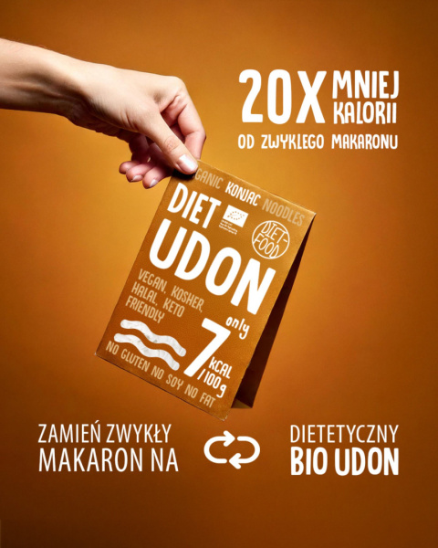 Bio Makaron Shirataki Konjac Udon 385 g Bio Makaron Shirataki Konjac Udon 385 g