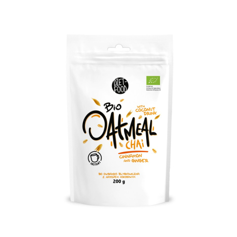 Bio Owsianka Chai Imbir i Cynamon 200 g Bio Owsianka Chai Imbir i Cynamon 200 g