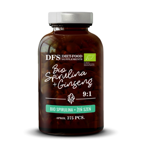Bio Spirulina z Żeń Szeniem 150 g Bio Spirulina z Żeń Szeniem 150 g