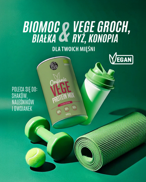 Bio Vege Protein Mix - białko 500 g Bio Vege Protein Mix - białko 500 g